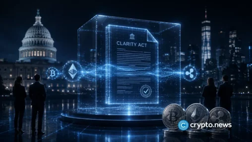 What is in the merged clarity act text, and what changed