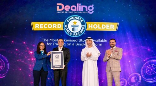 Dealing.com sets a guinness world record, redefining the future of global investing with more than 24,000 tokenised stocks