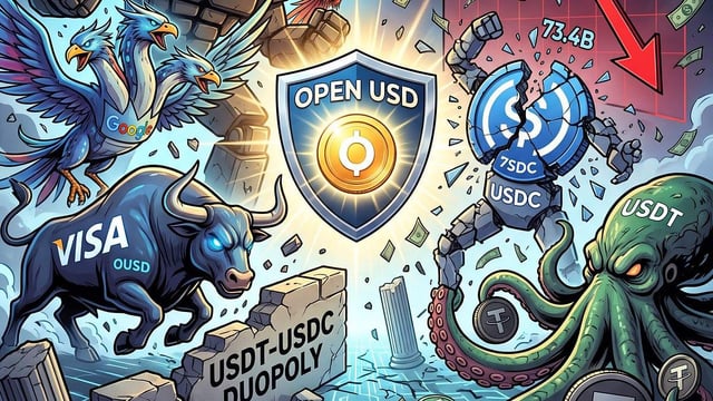 Open usd (ousd): the financial earthquake of june 30, 2026, and the end of the usdt usdc duopoly. how a historic coalition of 140 giants—from blackrock to visa and google—is shattering the crypto status quo and paving the way for a $1.5 trillion digital dollar revolution.