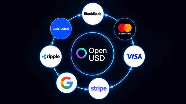 Ripple, visa, blackrock join 140+ firms to back open usd stablecoin