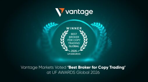 Vantage markets voted ‘best broker for copy trading’ at uf awards global 2026