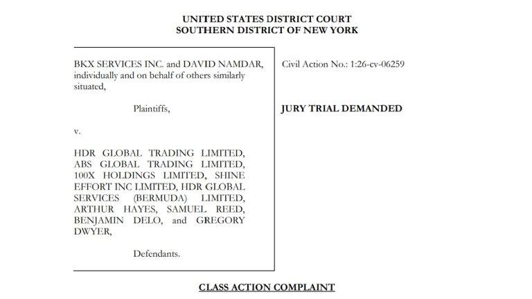 Exploiting private data: lawsuit claims bitmex used ‘god access’ to force customer liquidations