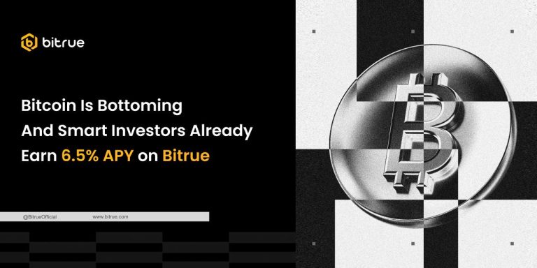 Bitcoin is bottoming, and smart investors are already earning 6.5% apy on bitrue