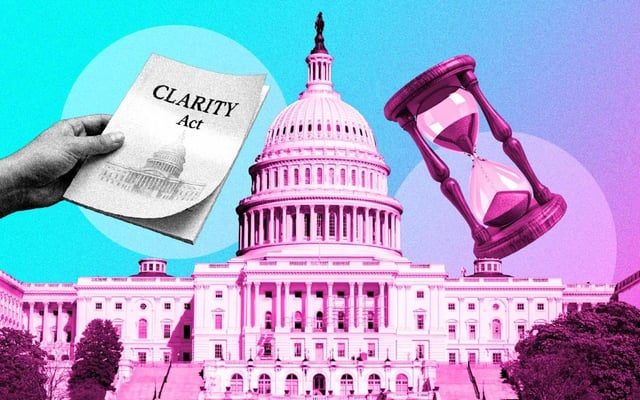 Brian armstrong says the clarity act could transform crypto as approval odds fall to 31%
