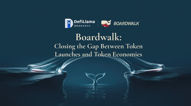 Closing the gap between token launches and token economies, by defi llama research.