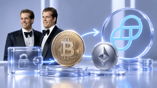 Winklevoss twins move $67m in btc and eth to gemini