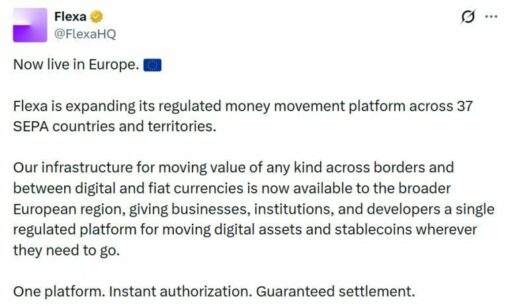 Flexa expands crypto payments across 37 european markets