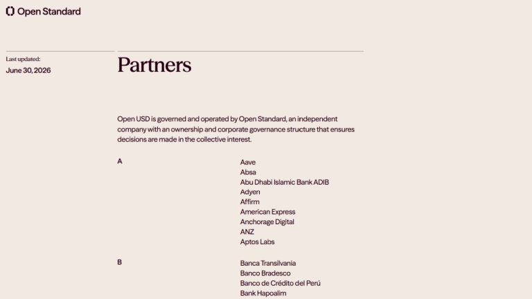 Open usd backlash: consortium faces allegations of faking key stablecoin partnerships