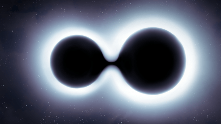 Physicists recreated the way a spinning black hole leaks energy, on a tabletop