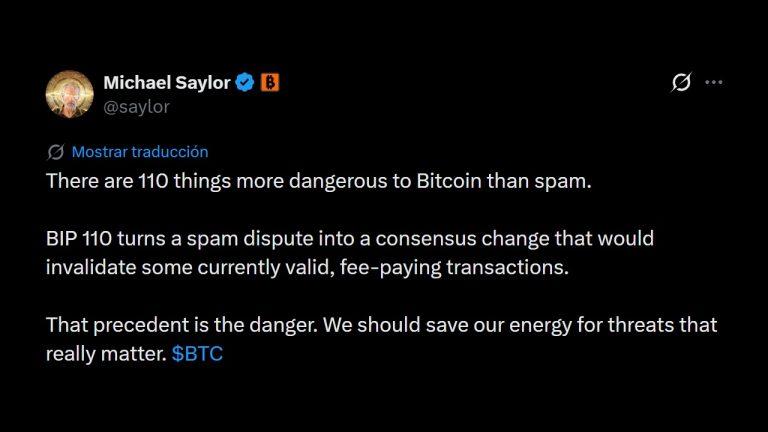 ‘110 things more dangerous’: michael saylor slams bitcoin’s controversial anti spam fork