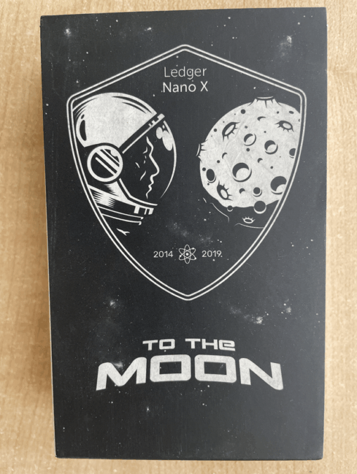 Got this ledger nano x "to the moon" edition. anyone know what it's worth?