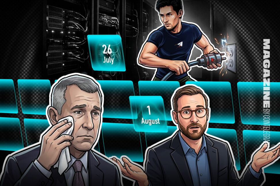 Coldcard exploit sparks bitcoin flight, ‘bullish’ crypto consolidation: hodler’s digest, august 2
