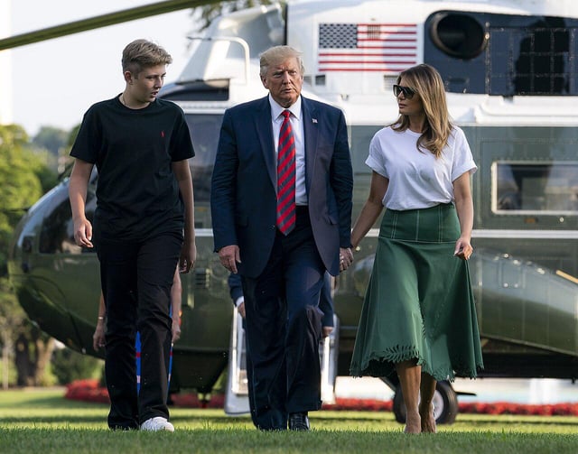 Barron trump, 20, now worth $150 million — more than mom, melania — from crypto and $39 energy drink
