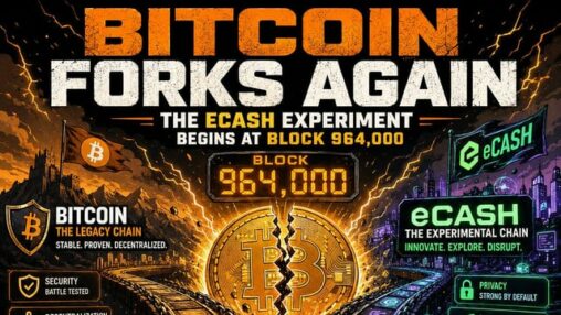 Bitcoin is about to fork again: the ecash experiment begins at block 964,000. at block 964,000, paul sztorc’s ecash fork will copy bitcoin’s history, activate drivechains, and put a decade old idea to its first real market test.