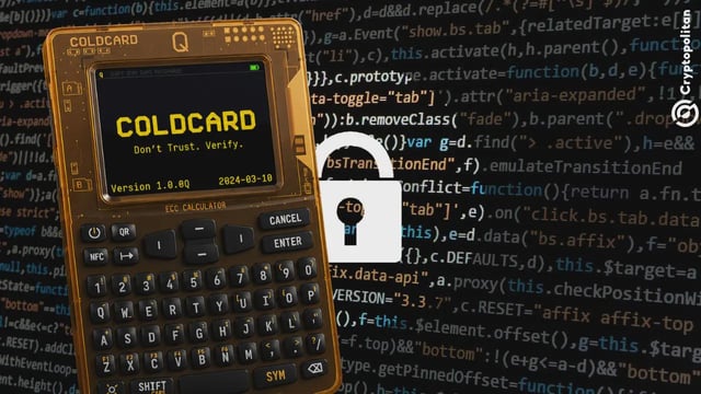 Coinkite cto peter gray linked to the code behind the $114m coldcard hack