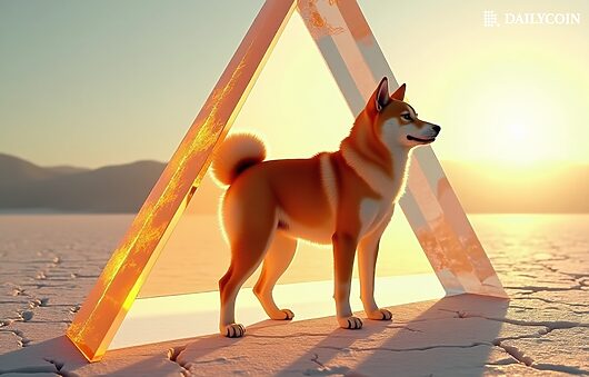 Shiba inu coils inside crystal triangle: bulls prepare move