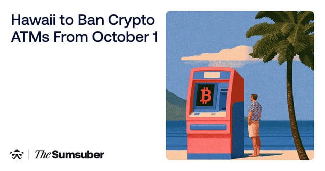 Hawaii to ban crypto atms from october 1