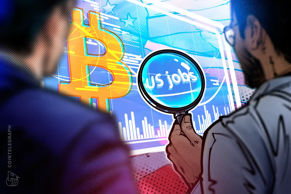 Bitcoin price tags $65.3k august high as low us jobs numbers cool fed rate bets