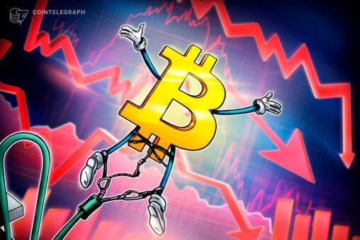 Bitcoin price drops to $62.5k as trader warns weekly close may spark more losses
