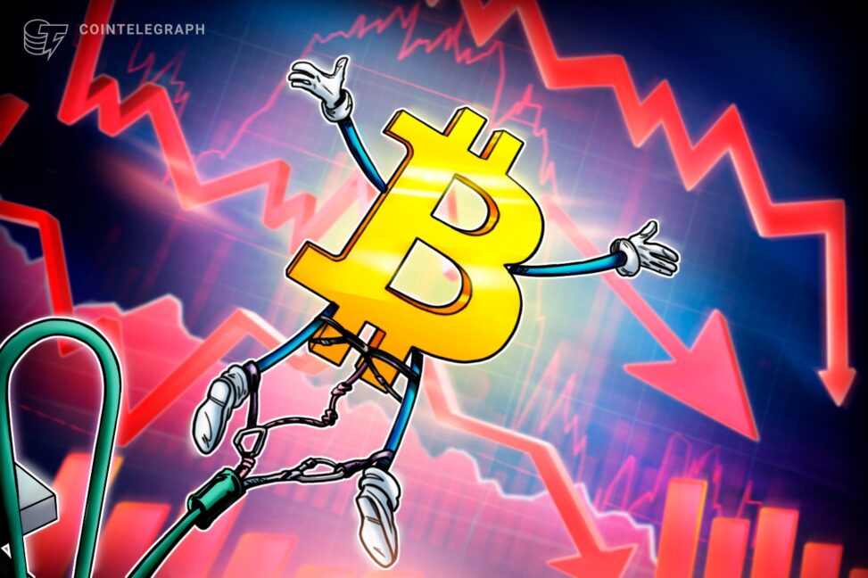 Bitcoin price drops to $62.5k as trader warns weekly close may spark more losses