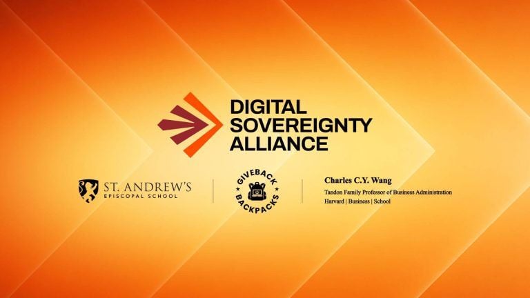 Digital sovereignty alliance concludes digital asset case study course at st. andrew’s episcopal school