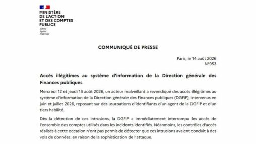 French tax agency admits data breach as hacker steals 678k records