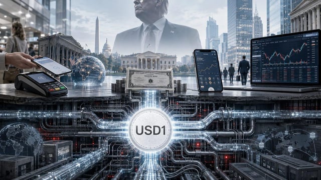 So trump’s family built a private dollar with secret abu dhabi money, got their own regulator to approve a federal bank, rewrote the rules while it scaled, and embedded it in infrastructure millions use daily. and now the ceo went on cnbc to say that proves there’s no conflict.