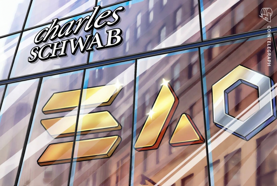 Charles schwab adda solana, avalanche and chainlink to nascent crypto platform