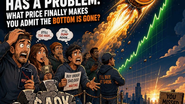 The $40k bitcoin crowd has a problem: what price finally makes you admit the bottom is gone?