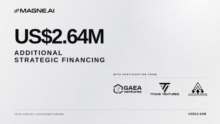 Magne.ai secures $2.64m strategic funding for edge ai, agentic payments and on chain infrastructure