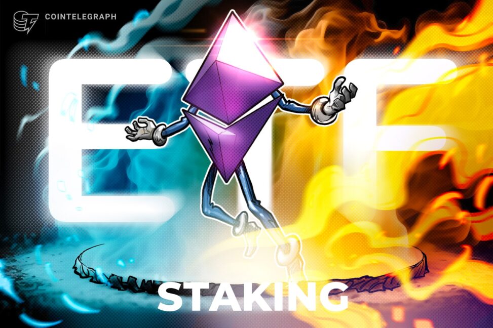 Fidelity files with sec to add staking to ethereum etf