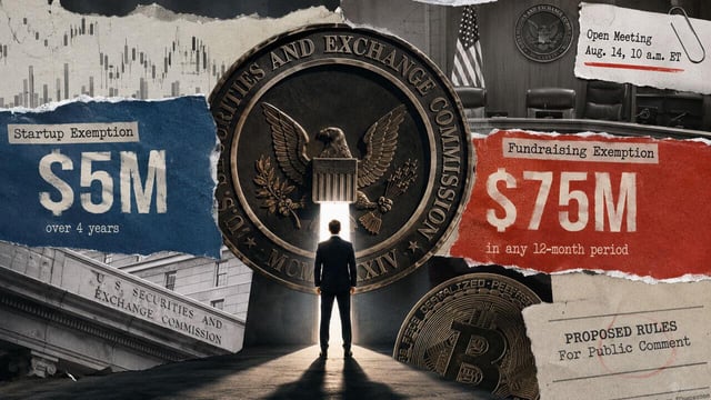 Friday’s sec vote could unlock $75 million crypto raises
