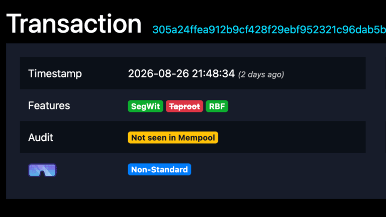 Starkware mines quantum safe bitcoin transaction on mainnet