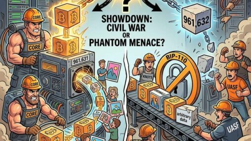 Bitcoin's block 961,632 showdown: civil war or phantom menace?