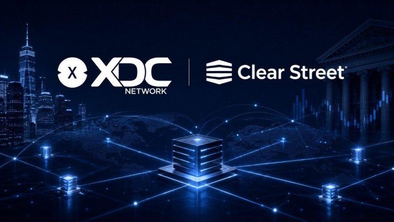 Xdc network adds clear street as institutional masternode validator