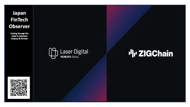 Nomura’s laser digital partners with zigchain to target usd 100m in onchain vaults