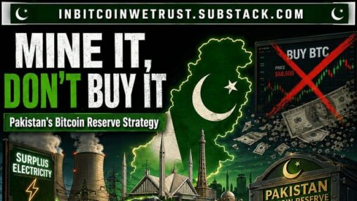 Pakistan found a new way to build a bitcoin reserve: mine it instead of buying it. how an imf constrained country could turn stranded electricity into sovereign bitcoin without spending its scarce dollars.