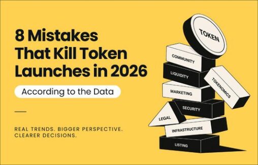 8 mistakes that kill token launches in 2026, according to the data