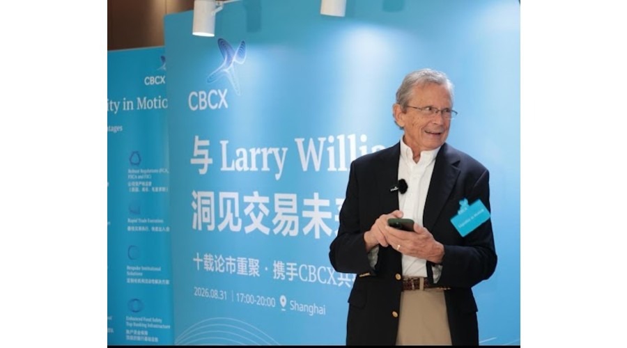 Cbcx partners with larry williams to chart new industry‑exchange horizons through market‑cycle analysis