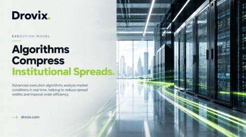 Inside the drovix stack: how algorithms compress institutional spreads