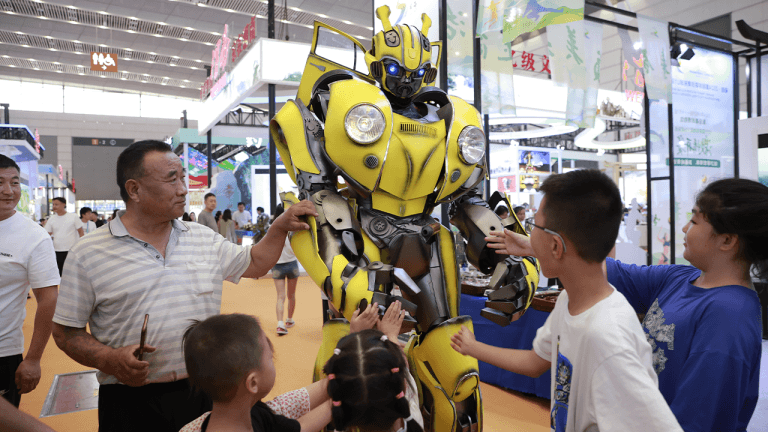 A chinese humanoid robot maker’s shanghai ipo surged about 500% after a new “superman” demo