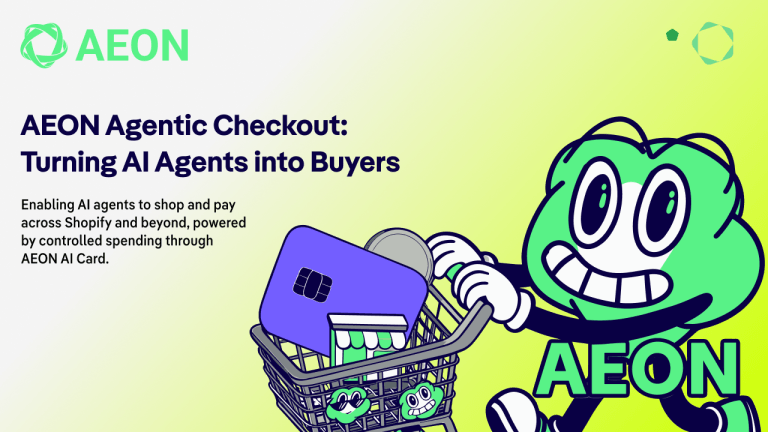 Aeon launches agentic checkout, powered by ai card for autonomous commerce
