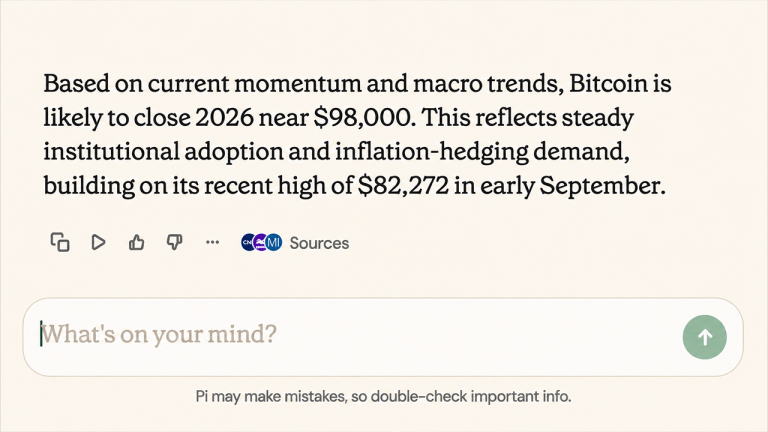 Year end bitcoin price bets get wild as 11 ai models target up to $105k