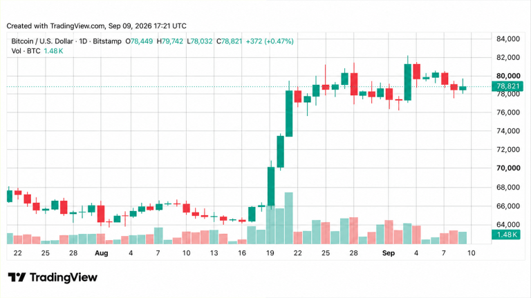 Bitcoin price steadies at $78k despite $6b treasury action