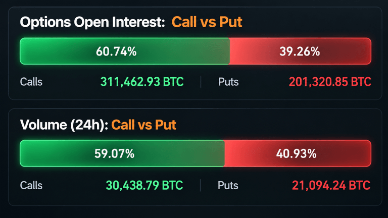 Bitcoin traders pile into calls as $100b derivatives bet builds