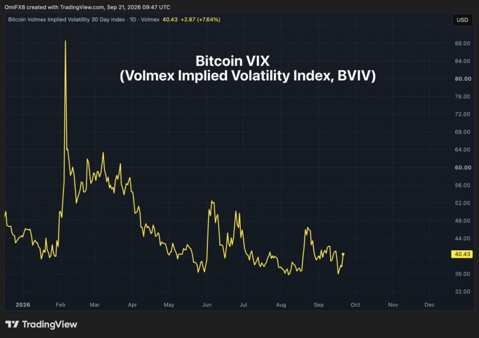 Perp futures linked to 'bitcoin vix' debut on hyperliquid