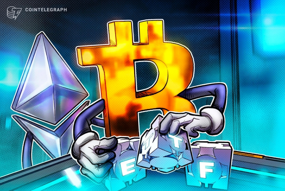 Bitcoin etfs shed $463m in weekly reversal as ether etfs gain $197m