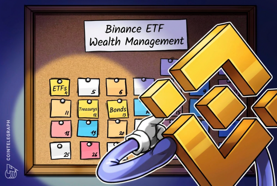 Binance adds 11 us listed etfs to wealth management offering