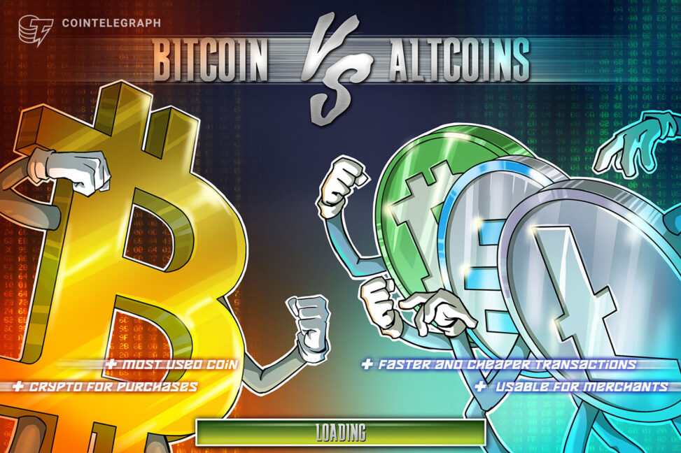 Crypto metric signals altseason as bitcoin market cap share stalls below 60%