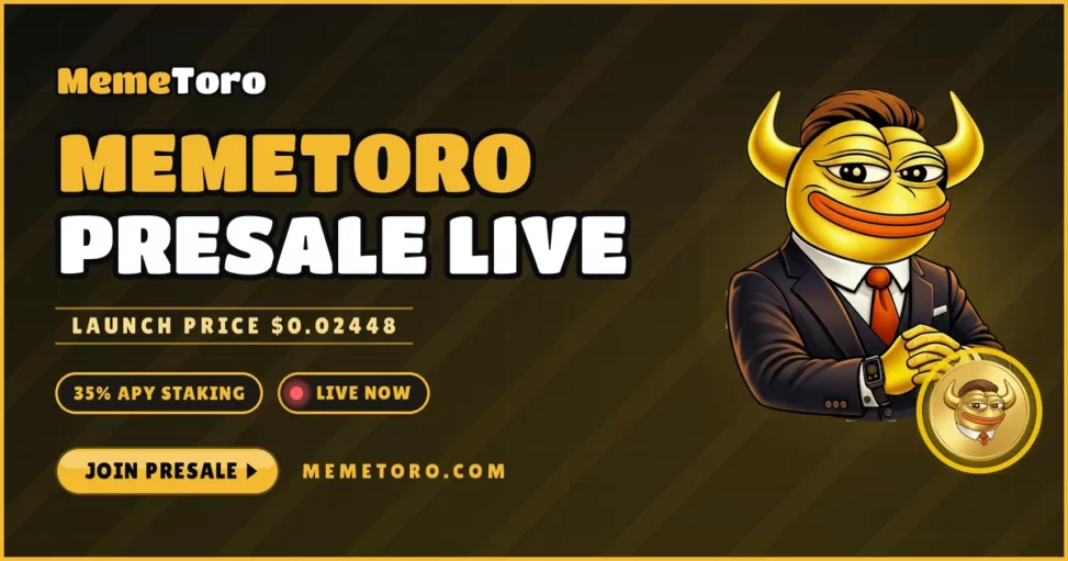 New crypto presale 2026: memetoro’s ai utility and stage 7 progress stands out